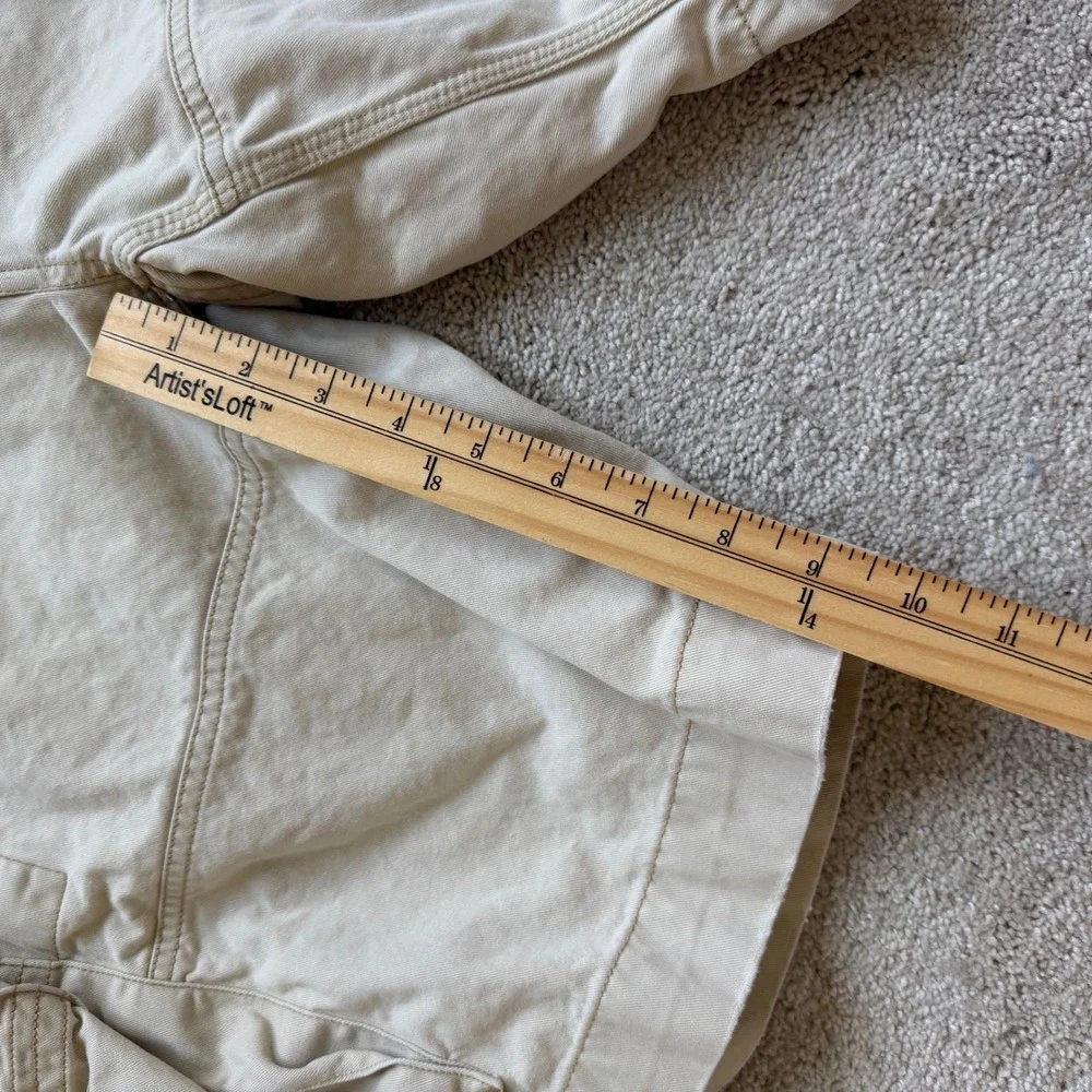 Polo Ralph‎ Lauren Cargo Shorts Tan Khaki Classic Chino Size 40 Cotton
